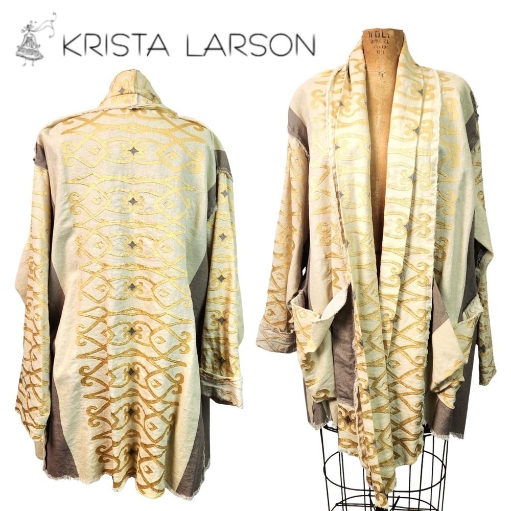 Krista Larson|Open-Front Jacket